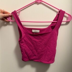 Babaton Contour Pink tank Top